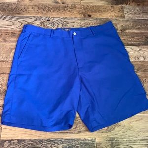 Peter Millar royal blue wicking shorts